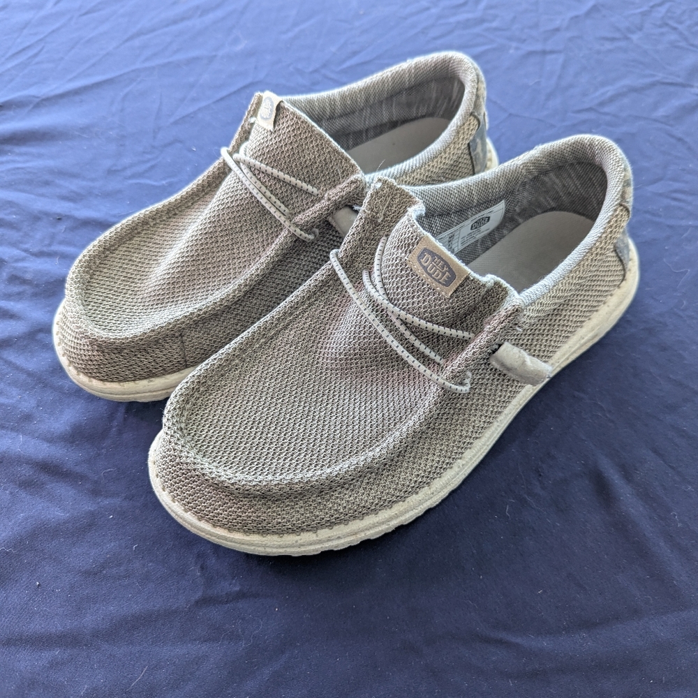 Hey Dude Gray Casual Shoes